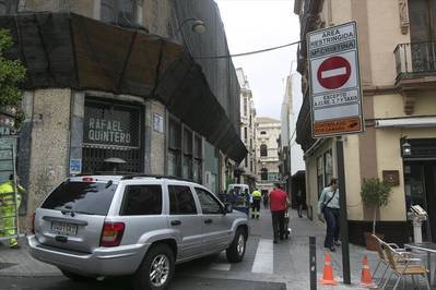 El Ayuntamiento "no ve mal" que el tráfico del centro se quede como está