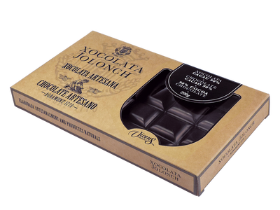 Estuche de Chocolate Jolonch 90% cacao. 200gr