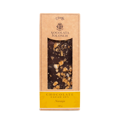 Xocolata cacau 60% taronja