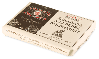 Chocolate a la piedra Jolonch 60% cacao con vainilla 300gr