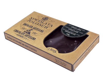 Estuche de chocolate "bitter" con avellanas 200gr